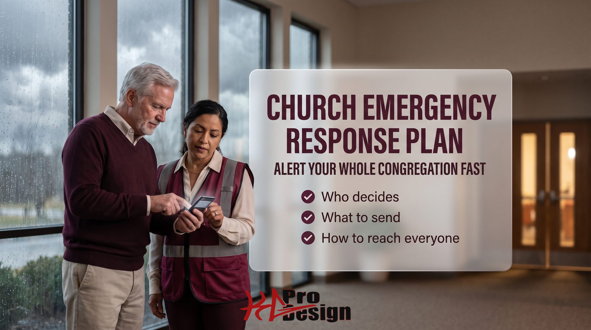 Church Emergency Response Plan: How to Alert Your Whole Congregation Fast