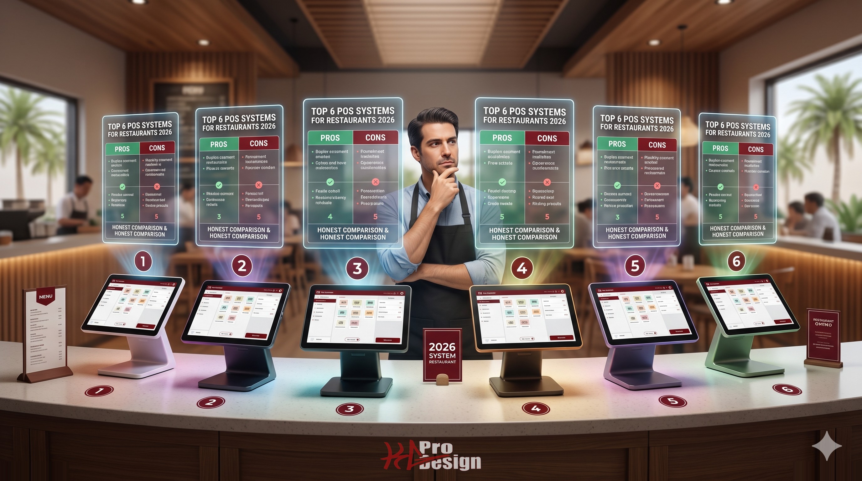 Top 6 POS Systems for Restaurants in 2026: An Honest Comparison
