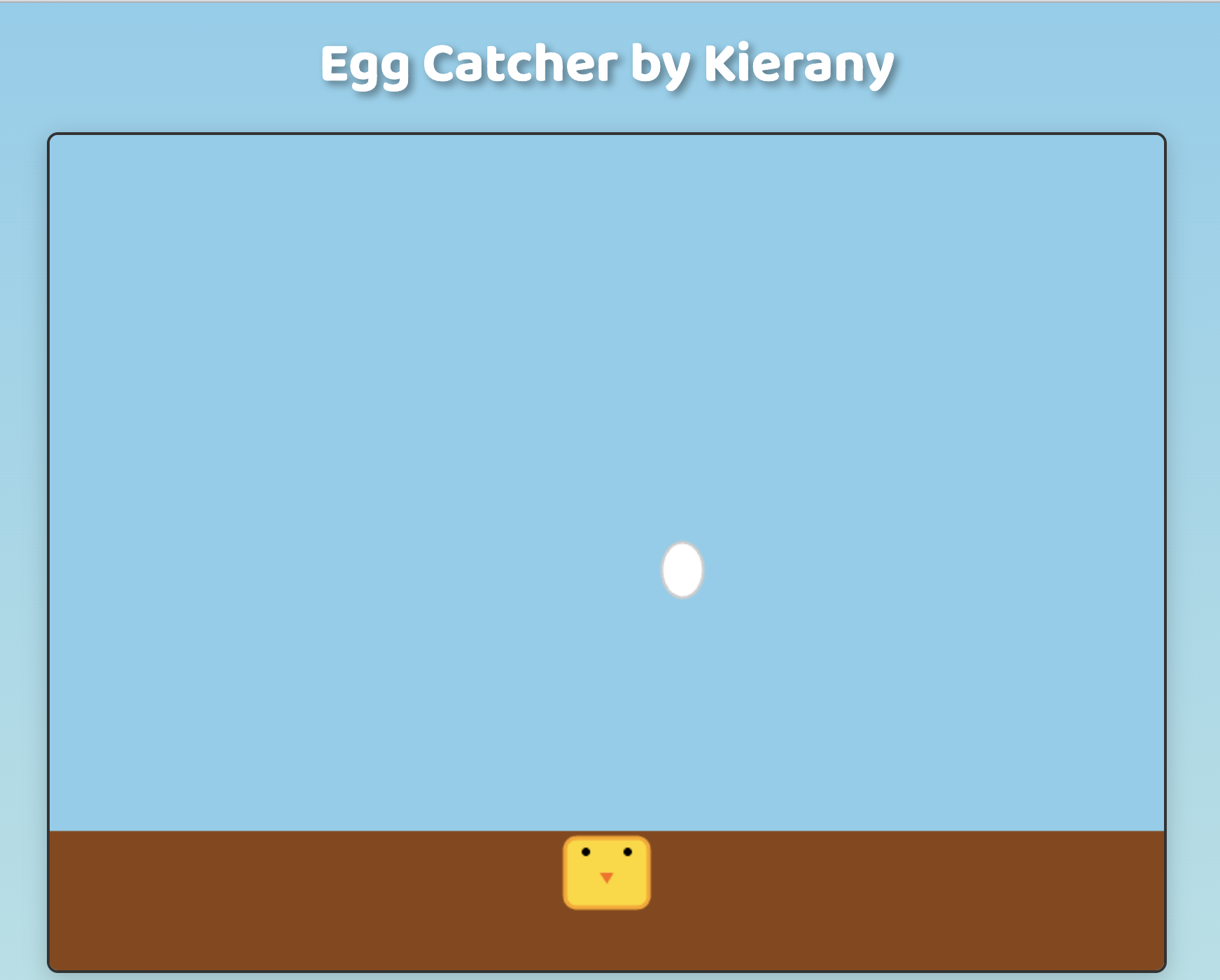Egg Catcher - Educational Kids Game